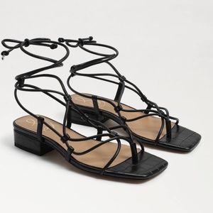 BLACK SAM EDELMAN SANDAL